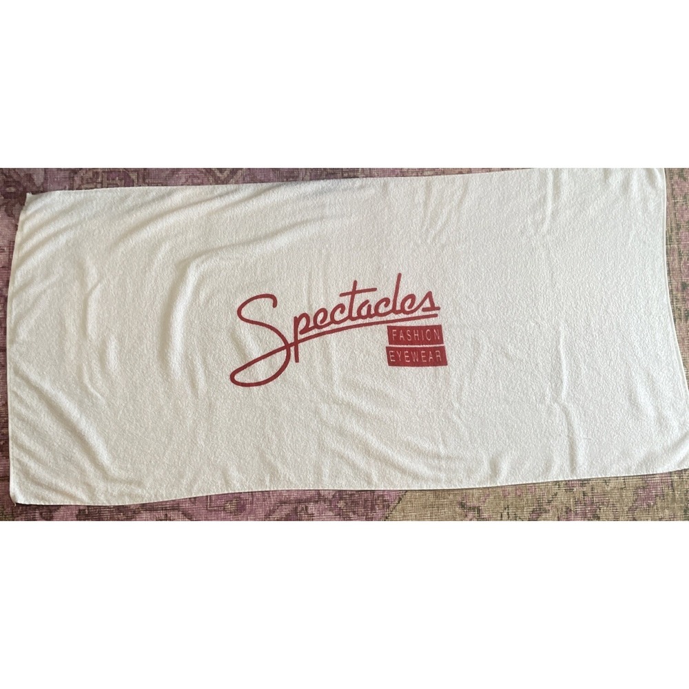 Spectacles Fashion Eyewear Towel Vintage Eyeglasses Advertising Retro Promoting